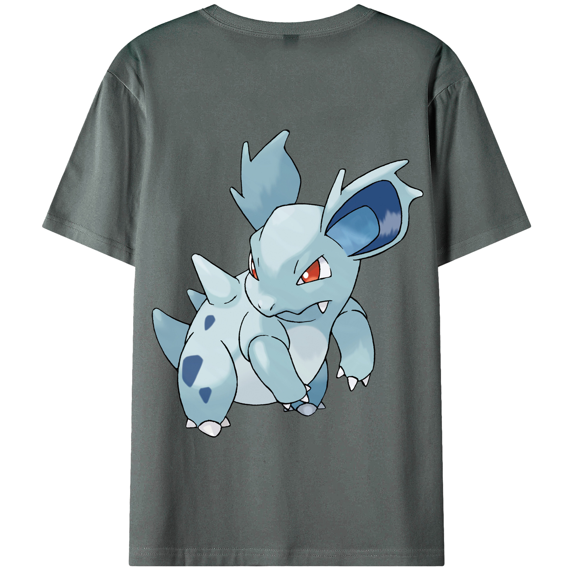 （画像用） ポケットモンスター Pokémon 綿100％半袖Tシャツ（背面プリント）